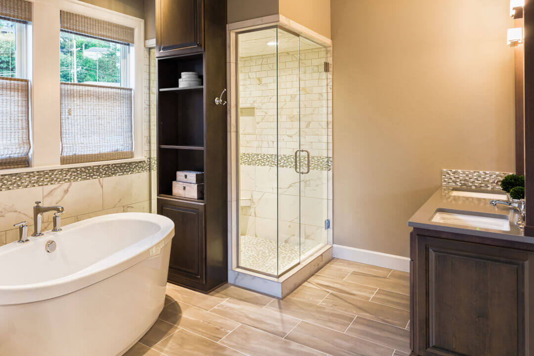 Completed Bathroom Remodel-Talmich Plumbing & Heating Colorado Springs